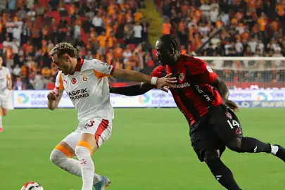 Galatasaray ile Gaziantep FK, ligde 14. randevuda