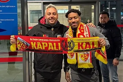 Kayserispor'un yeni transferi Ronael Pierre-Gabriel kente ayak bastı!