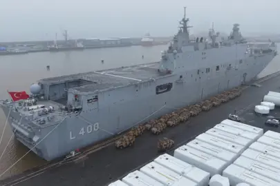 'Steadfast Dart-26 Tatbikatı' kapsamında görevli kara unsurları Bergen Eğitim ve Tatbikat Alanı'na intikal etti