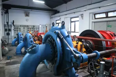 Atatürk'ün imzası ile kurulan santral, 96 yıldır kesintisiz enerji üretiyor