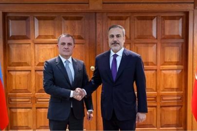 Bakan Fidan, Azerbaycanlı mevkidaşıyla görüştü