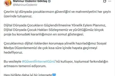 Bakan Göktaş, 'Güvenli İnternet Günü'nü kutladı