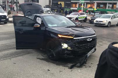 Batman'da maddi hasarlı kaza