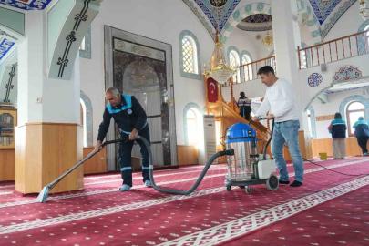 Battalgazi’de camiler Ramazan ayına hazırlanıyor