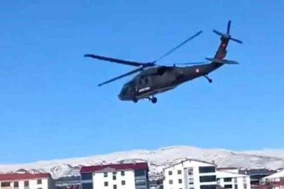 Bingöl’de helikopter destekli çalışma ile enerji kesintisi giderildi