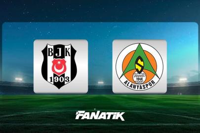 CANLI | Beşiktaş - Alanyaspor maçı Canlı Anlatım - BJK ALANYA maçı kadroları, skoru ve istatistikleri (Süper Lig 21. hafta maçı)