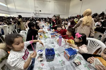 Çorum Belediyesi’nden çocuklara özel tekne orucu iftarı