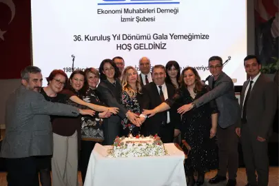 Ekonomi Muhabirleri Derneği İzmir Şubesi 36. yaşını Foça’da kutladı