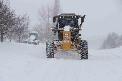 Elazığ’da 115 köy yolu ulaşıma kapandı