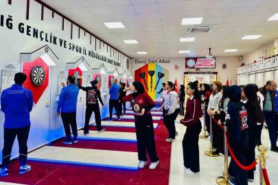 Elazığ’da dart müsabakaları sona erdi