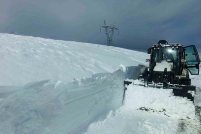 Elazığda kapalı köy yolları ulaşıma açıldı