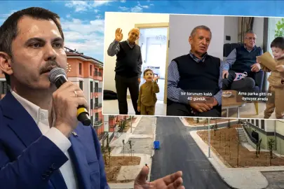 Enkazdan hayata 40 günlük torunuyla tutundu! Bakan Kurum'dan yeni yuvasına yerleşen dede-torun paylaşımı