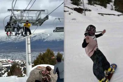 Ergan Kayak Merkezi’nde eğlenceli anlar
