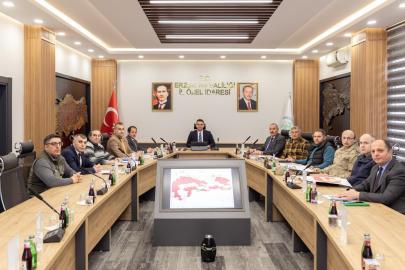 Erzincan’da İl Av Komisyonu toplandı