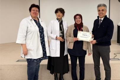 Hemşirelere yönelik hizmet içi eğitim programı tamamlandı