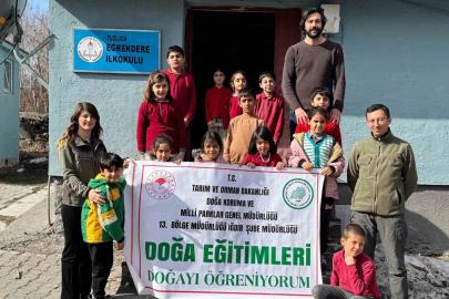 Iğdır’da biyoçeşitlilik ve biyokaçakçılık eğitimleri sürüyor