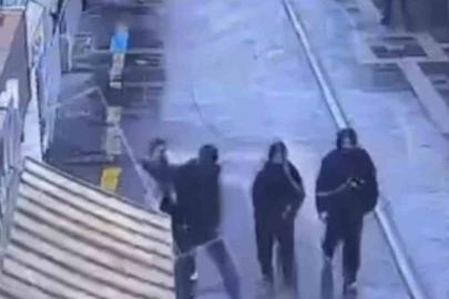 Iğdır’da kız çocuğunun bıçaklı saldırıya uğradığı anlar kamerada