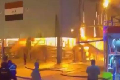 Irak'ta petrol rafinerisinde yangın: 1 ölü