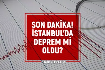 İstanbul'da deprem mi oldu? SON DAKİKA! 9 Şubat İstanbul'da az önce nerede deprem oldu?