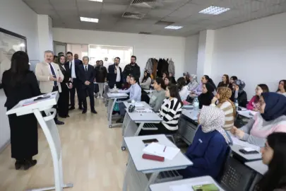 Kayseri Melikgazi'den kursiyerlere özel ziyaret