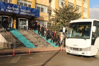 Kayseri merkezli FETÖ operasyonunda 54 tutuklama