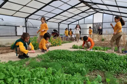 Konya Karatay'da çocuklara doğa ve yaşam atölyeleri