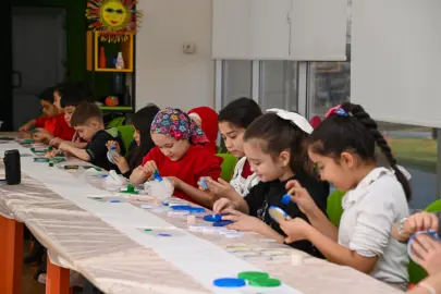 Konya Selçuklu'da çocuklara yönelik geri dönüşüm etkinliği
