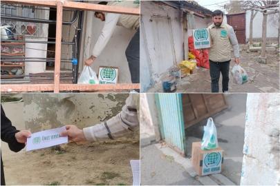 Konya Umut Kervanı’ndan Ramazan vesilesiyle ihtiyaç sahiplerine yardım