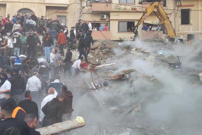 Lübnan'da eski bir binanın çökmesi sonucu 6 kişi öldü