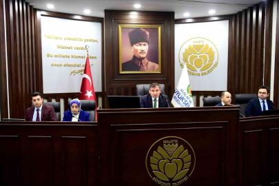 Malatya Büyükşehir Belediye Meclisi Şubat ayı toplantısı yapıldı