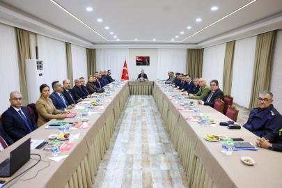 Mersin'de değerlendirme ve koordinasyon toplantısı gerçekleştirildi