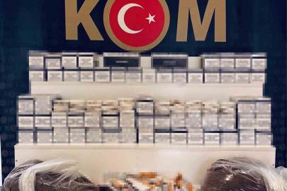 Muş’ta kargo ile kaçak tütün sevkiyatı polise takıldı