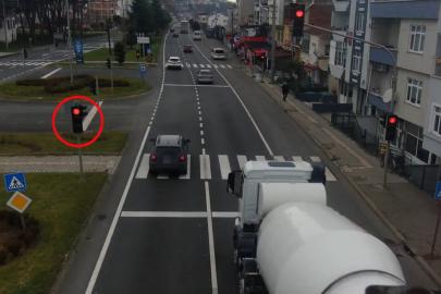 Ordu’da trafik ihlallerine drone destekli denetim