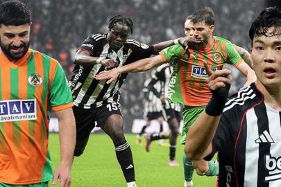 (ÖZET) 4 gollü maç nefes kesti! Beşiktaş evinde Alanyaspor ile berabere kaldı | Alanyaspor - Beşiktaş maç sonucu: 2-2