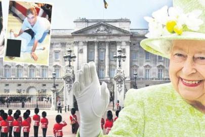 Ünlü sarayda 'model'li alem