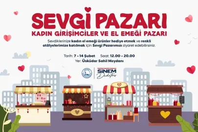 Üsküdar'a Sevgi Pazarı kuruluyor