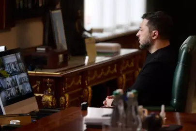 Zelenskiy: Kiev'de 1400'den fazla apartman ısıtmasız kaldı