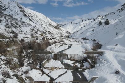 Zemheri bitti, Erzincan’da dereler yeniden akmaya başladı