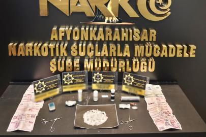 Afyonkarahisar’da uyuşturucu operasyonu: Bir tutuklama