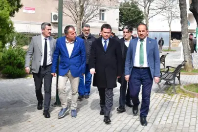 Bursa Osmangazi'de Başkan Aydın mahalle turlarını sürdürüyor