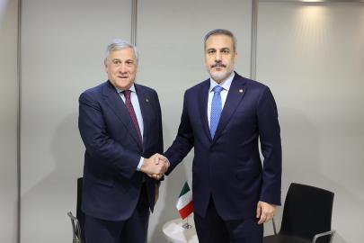 Dışişleri Bakanı Fidan, İtalyan mevkidaşı ile Tajani görüştü