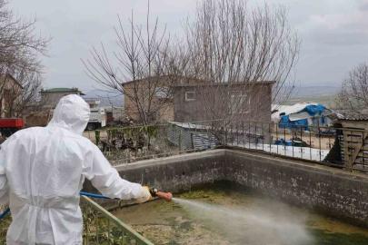 Elazığ’da larva ilaçlama çalışmaları başladı