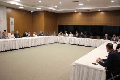 Fethi Sekin Şehir Hastanesi’nde çalışanların memnuniyeti ele alındı