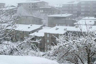 Hakkari’de kar yağışı