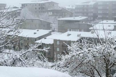Hakkari’de kar yağışı