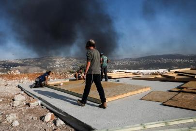 İşgalci İsrailliler, Batı Şeriada Filistinlilere ait 500 dönüm alanı gasbetti