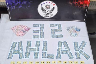 Isparta’da kumar operasyonu: 16 kişiye para cezası
