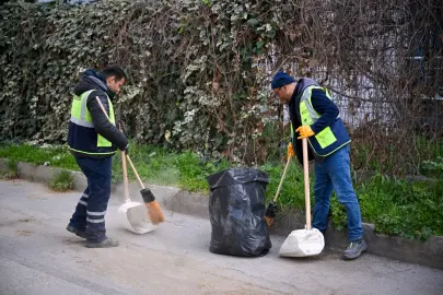 İzmir Bornova’da mahalle mahalle temizlik seferberliği