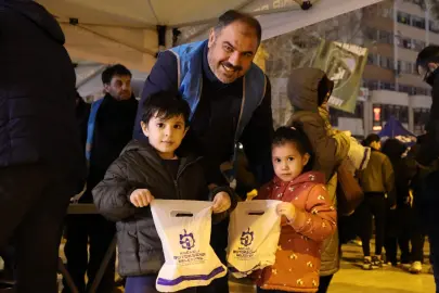 Kocaeli Büyükşehir’den kandil simidi ikramı