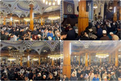 Konya’da Kadir Gecesi’nde Kapu Camii dolup taştı